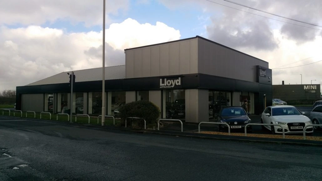 LLoyds showroom installation Peterborough